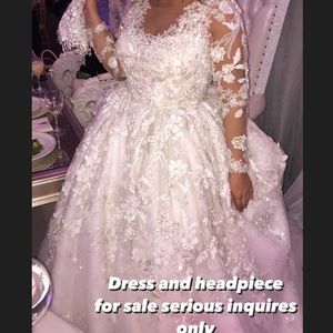 Steven yurick ! Size 12 beautiful custom made from the top added details